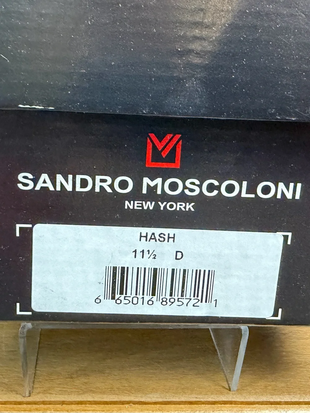 Sandro Moscoloni Hash Men’s 11.5 D Blue Leather Chukka Sneakers Shoes